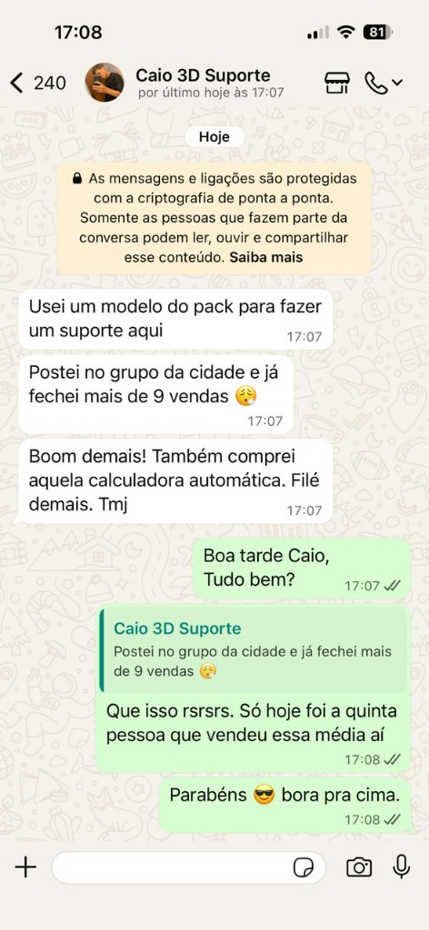 Depoimento WhatsApp 1